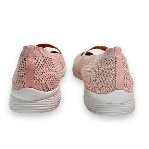 Skechers Shoes Mary Janes Size 10 Seager Power Hitter pink Slip On Knit Comfort - Picture 4 of 8